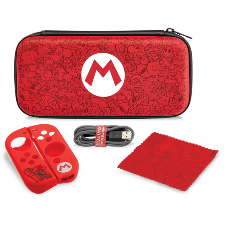Главное изображение Чехол и набор аксессуаров для Nintendo Switch, Starter Kit - Mario Remix Edition для Switch
