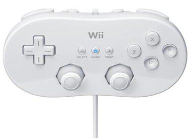 Главное изображение Nintendo Wii Classic Controller, белый для Wii