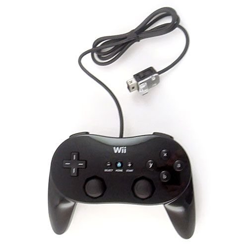 Главное изображение Nintendo Wii Classic Controller, черный (Б/У) для Wii