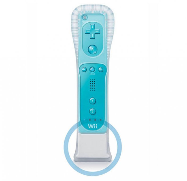 Главное изображение Nintendo Wii Remote + Wii MotionPlus + чехол /синий/ для Wii