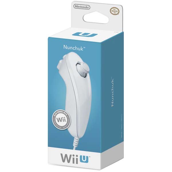 Главное изображение Nintendo Wii U Nunchuk Controller (белый) для Wii