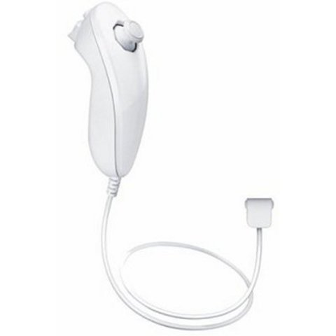 Главное изображение Nintendo Wii U Nunchuk Controller (белый) (RVL-004) (Б/У) для Wii