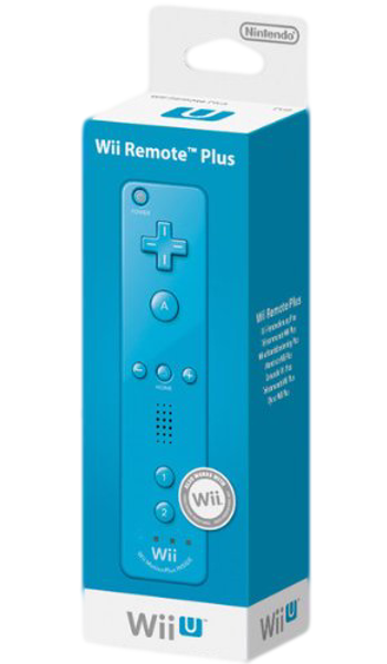 Главное изображение Nintendo Wii U Remote Plus + чехол, синий для Wii