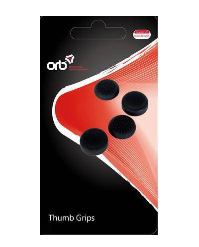 Главное изображение Защитные накладки ORB Grips для консоли Nintendo Switch, черный (2*2) для Switch