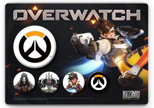 Главное изображение Комплект значков Overwatch