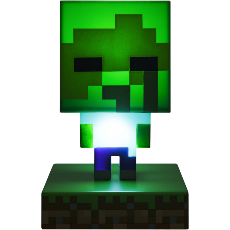 Главное изображение Светильник Paladone: Minecraft: Zombie Icon Light