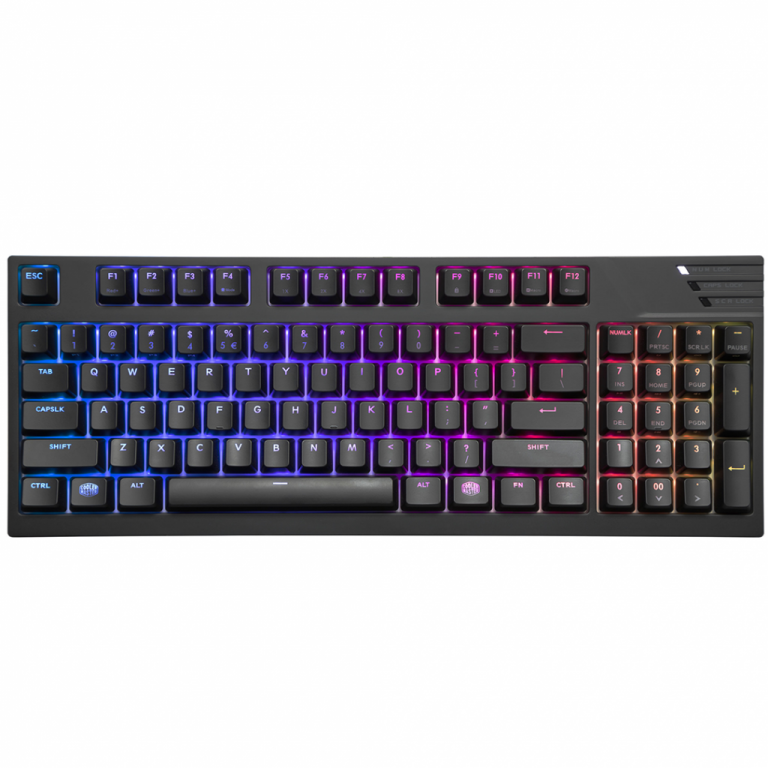 Главное изображение Cooler Master PC Клавиатура проводная MasterKeys Pro M RGB, Cherry MX Red, (SGK-6040-KKCR1-RU) для Pc