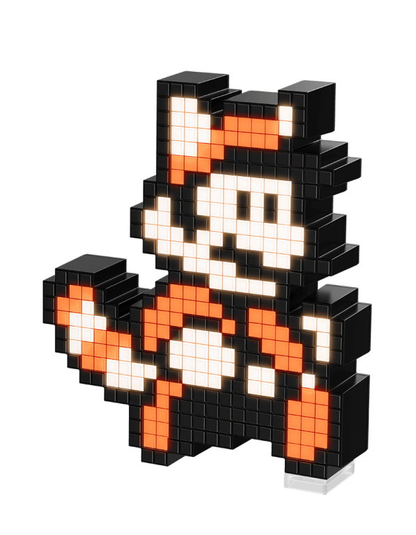 Главное изображение Светящаяся фигурка Pixel Pals 024 - Super Mario 3 Bros.: Raccoon Mario