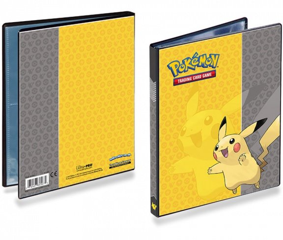 Главное изображение Альбом для карт Pokemon (Пикачу) (2х2 кармашка, 10 листов)