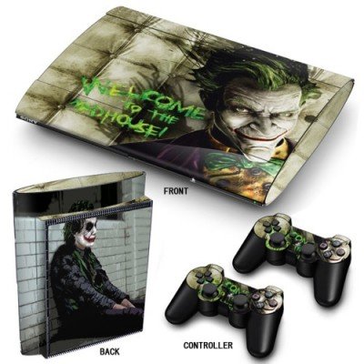 Главное изображение PS3 Наклейка виниловая Joker (Mad House) для Ps3