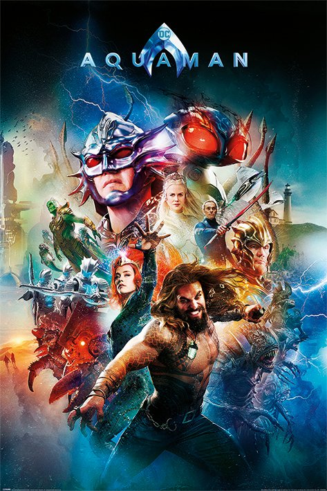 Главное изображение Постер Pyramid Maxi Poster: DC: Aquaman (Battle For Atlantis)