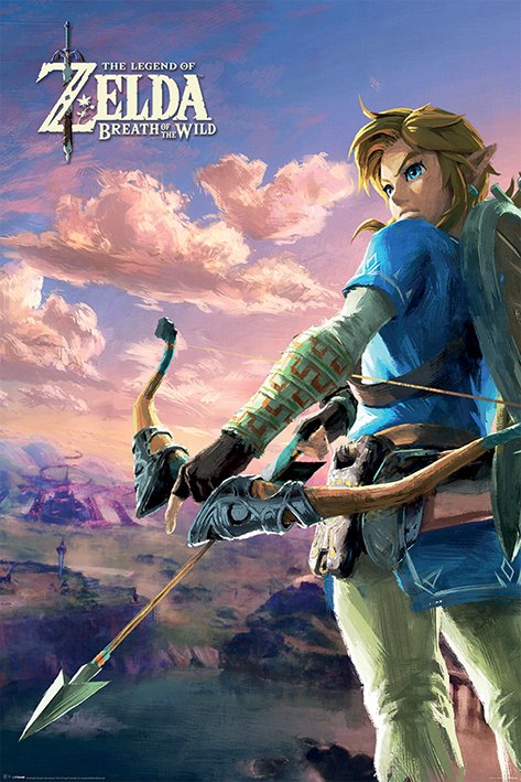Главное изображение Постер Pyramid Maxi Poster: The Legend of Zelda: Breath Of The Wild (Hyrule Scene Landscape)