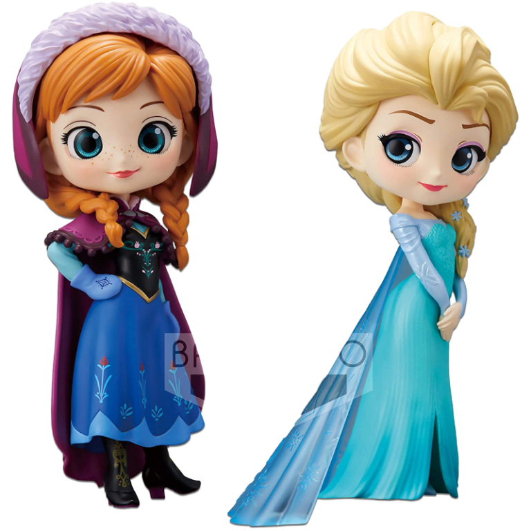 Главное изображение Фигурка Q Posket Disney Characters: Anna & Elsa