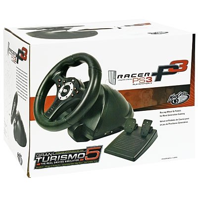 Главное изображение Руль проводной с педалями - P3 Racer для Ps3