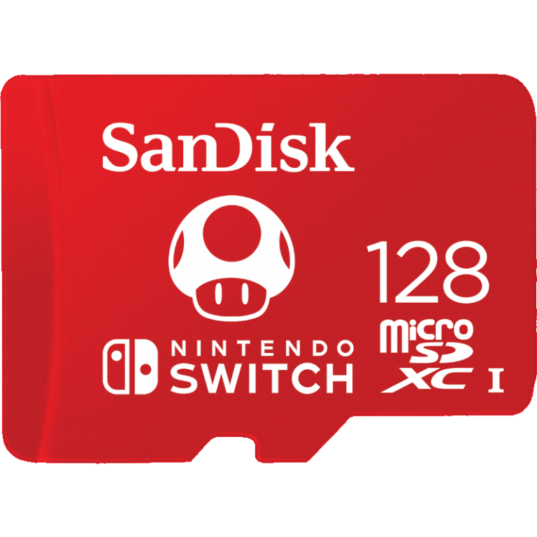 Главное изображение Карта SANDISK microSDXC ДЛЯ NINTENDO SWITCH 128 Гб для Switch