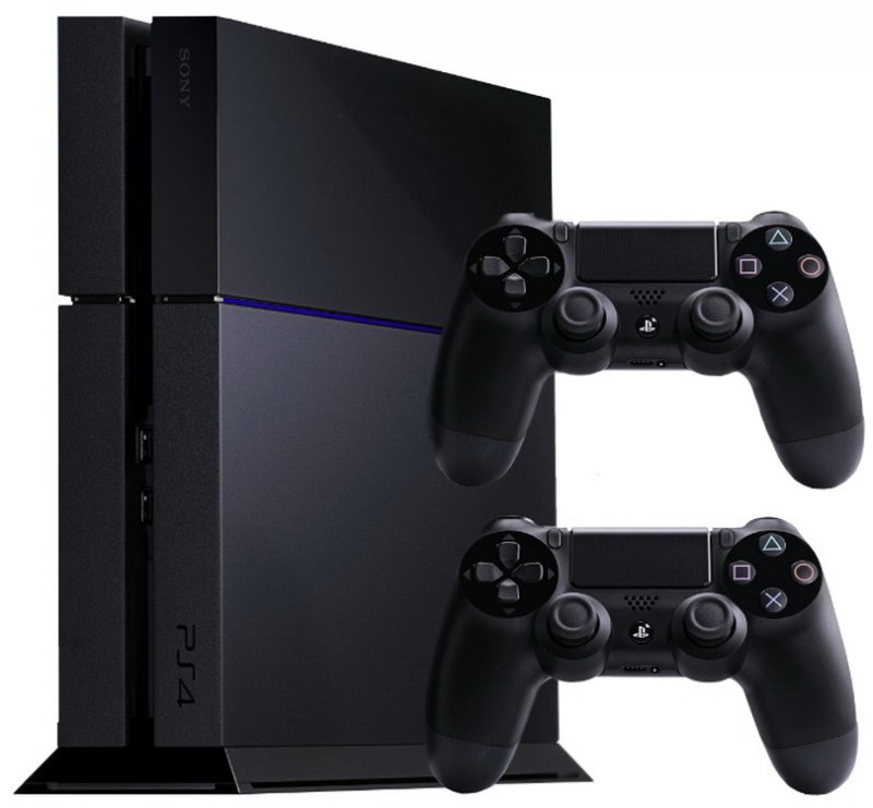 Главное изображение Sony PlayStation 4 500Гб РОСТЕСТ, черная (PS4 CUH-1208A RUS) 2 геймпада Dualshock 4 <small>(Ps4)</small>