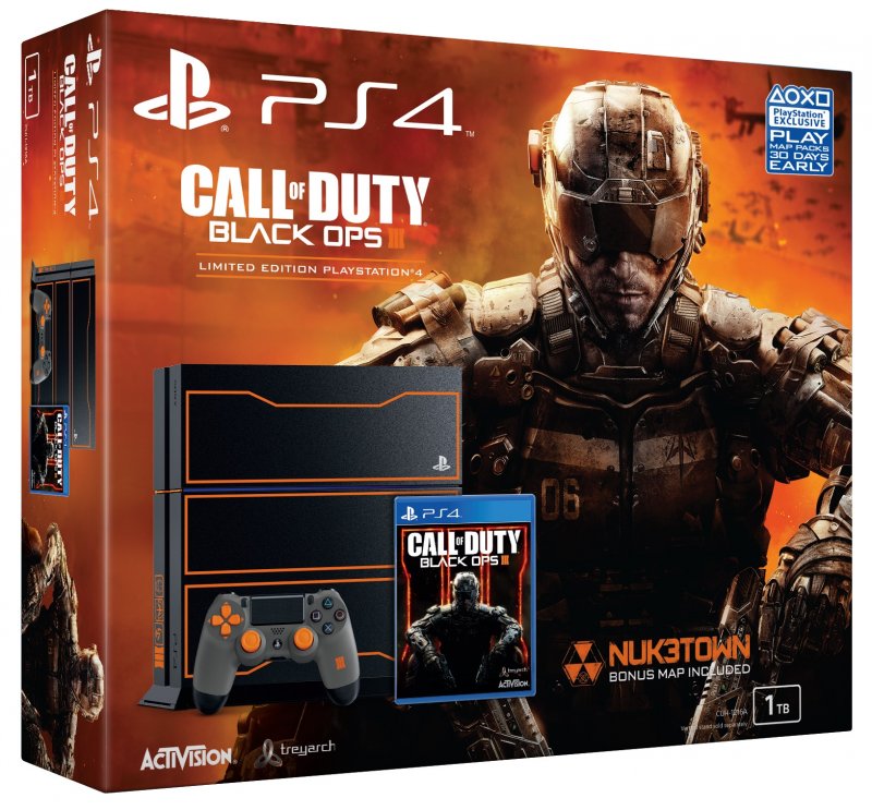 Главное изображение Sony PlayStation 4 1ТБ Special Edition (CUH-1208B) (РОСТЕСТ) + игра Call of Duty: Black Ops 3 (PS4 RUS) <small>(Ps4)</small>