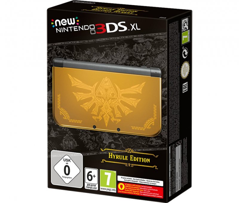 Главное изображение New Nintendo 3DS XL - Hyrule Edition <small>(3DS)</small>