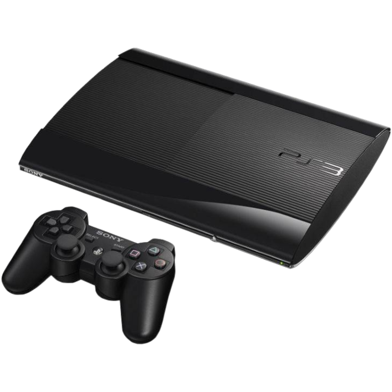 Главное изображение Sony PlayStation 3 Super Slim 500GB (CECH-4008C) (AV-кабель) (Б/У) <small>(PS3)</small>