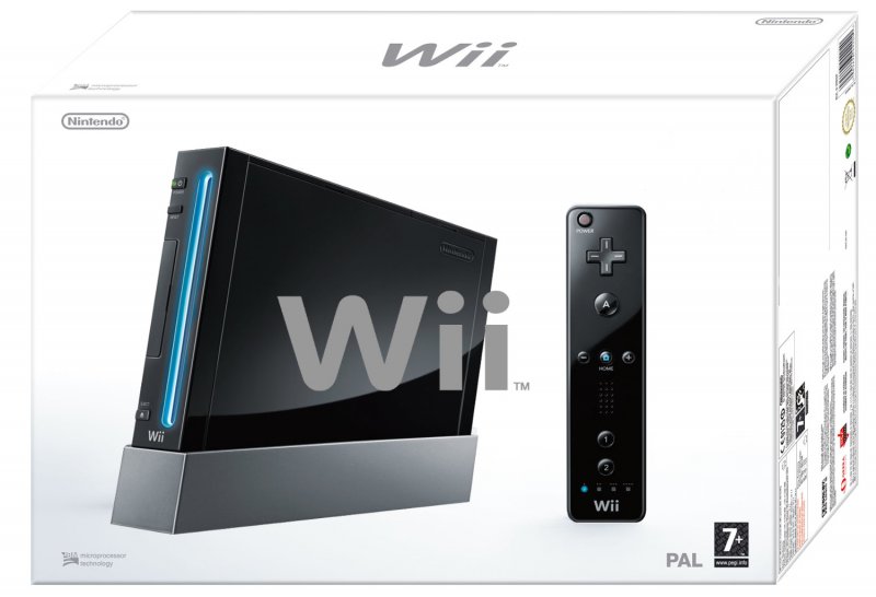 Главное изображение Nintendo Wii, чёрная <small>(Wii)</small>