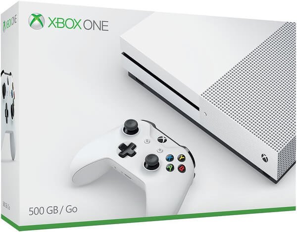 Главное изображение Microsoft Xbox One S 500GB, белый (EUROTEST) <small>(XboxOne)</small>