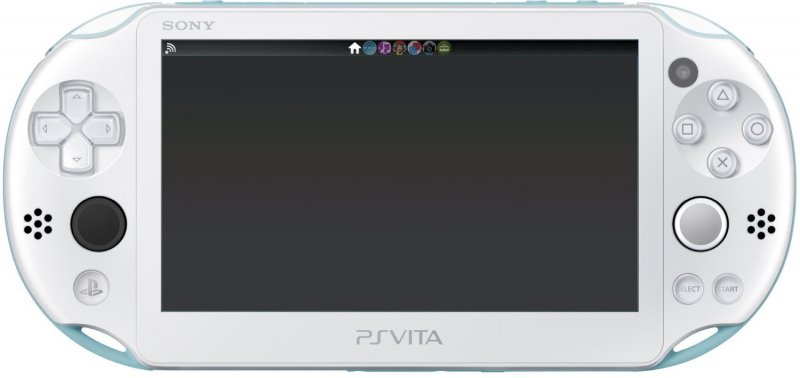Главное изображение Sony PlayStation Vita Slim PCH-2006, бело-голубая (Б/У) <small>(Psvita)</small>