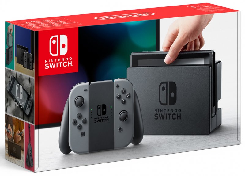 Главное изображение Nintendo Switch (Grey) <small>(Switch)</small>
