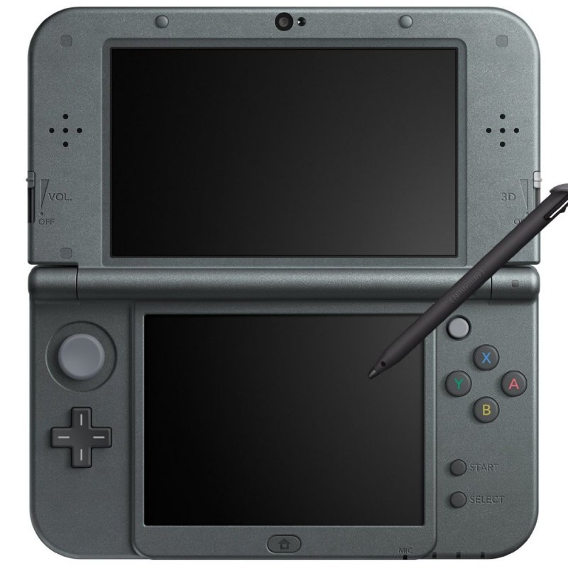 Главное изображение New Nintendo 3DS XL (черная) (Б/У) <small>(3DS)</small>