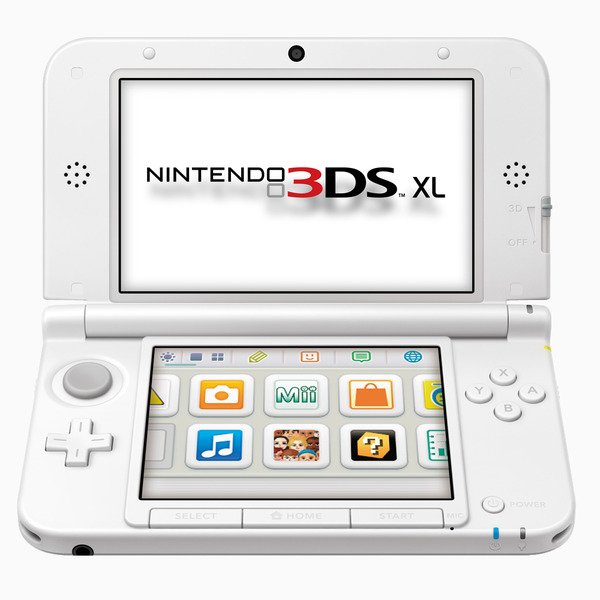 Главное изображение Nintendo 3DS XL, белая (Б/У) <small>(3DS)</small>