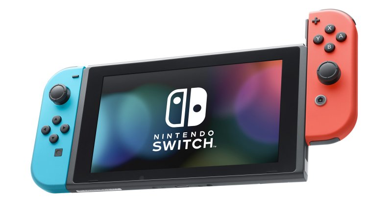 Главное изображение Nintendo Switch (неоновый красный/неоновый синий) - без игры <small>(Switch)</small>