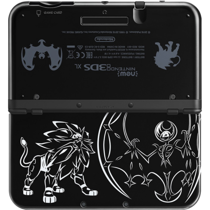 Главное изображение New Nintendo 3DS XL Solgaleo Lunala Black Edition (Б/У) <small>(3ds)</small>