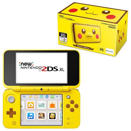 Главное изображение New Nintendo 2DS XL Pikachu Edition <small>(3ds)</small>