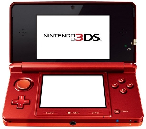 Главное изображение Nintendo 3DS /Metallic Red/ (РОСТЕСТ) + игра на выбор <small>(3ds)</small>