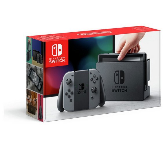 Главное изображение Nintendo Switch (серый) (витринный образец) <small>(Switch)</small>