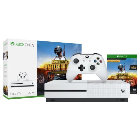 Главное изображение Microsoft Xbox One S 1TB, белый + PlayerUnknown