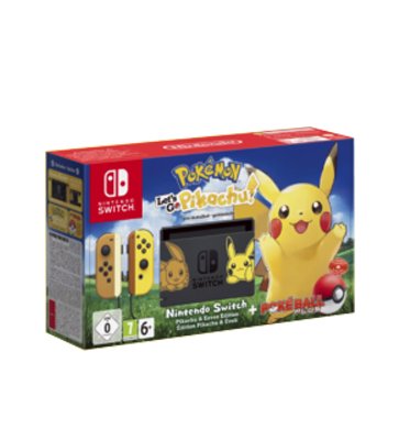 Главное изображение Nintendo Switch Limited Edition Pokemon: Let