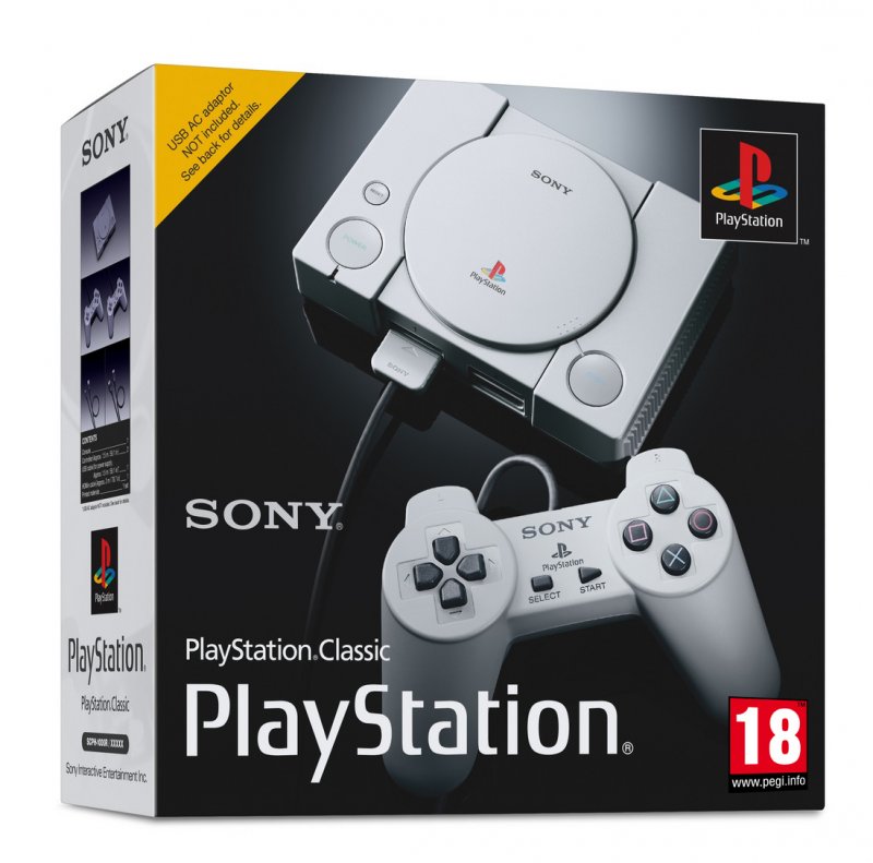 Главное изображение Sony PlayStation Classic (SCPH-1000RE) <small>(Ps4)</small>