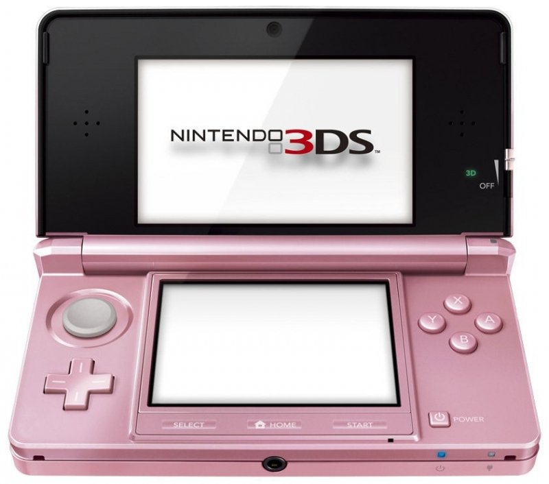 Главное изображение Nintendo 3DS Coral Pink (розовая) (РОСТЕСТ) <small>(3ds)</small>