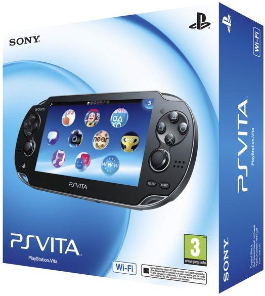 Главное изображение Sony PlayStation Vita Wi-Fi Black Rus (PS Vita Model 1008) РОСТЕСТ <small>(Psvita)</small>
