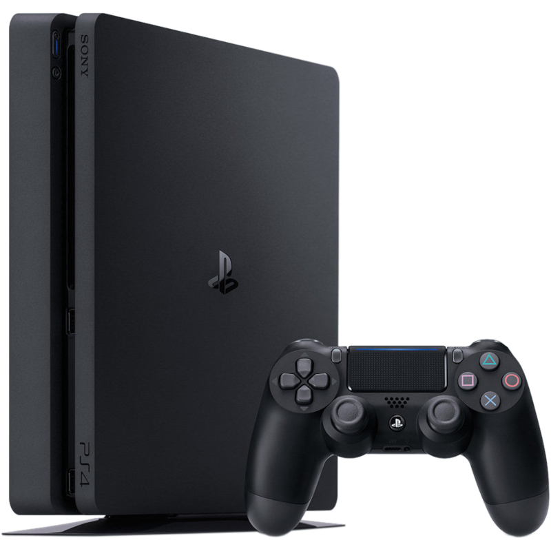 Главное изображение Sony PlayStation 4 Slim 1 TB, черная (CUH-2108B) (Б/У) <small>(Ps4)</small>