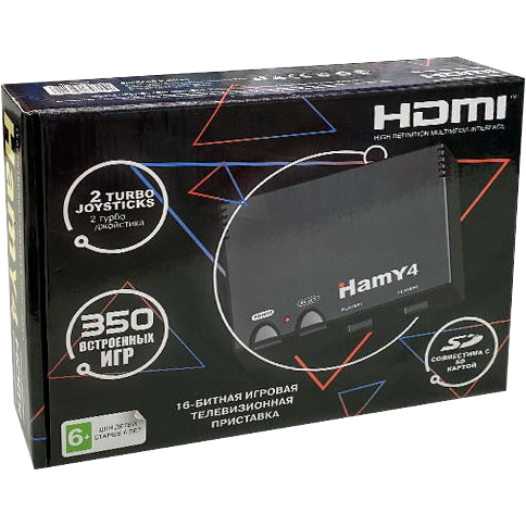 Главное изображение Игровая приставка 8 bit - 16 bit Hamy 4 (350 встроенных игр) HDMI <small>(Retro)</small>