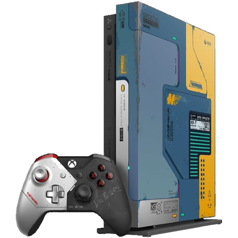Главное изображение Microsoft Xbox One X - Cyberpunk 2077 Limited Edition (Б/У) <small>(Xboxone)</small>