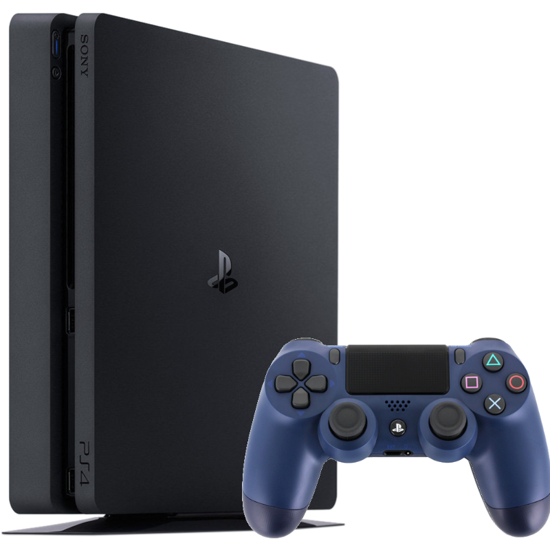 Главное изображение Sony PlayStation 4 Slim 500GB, черная (CUH-2216A) (Б/У) <small>(Ps4)</small>