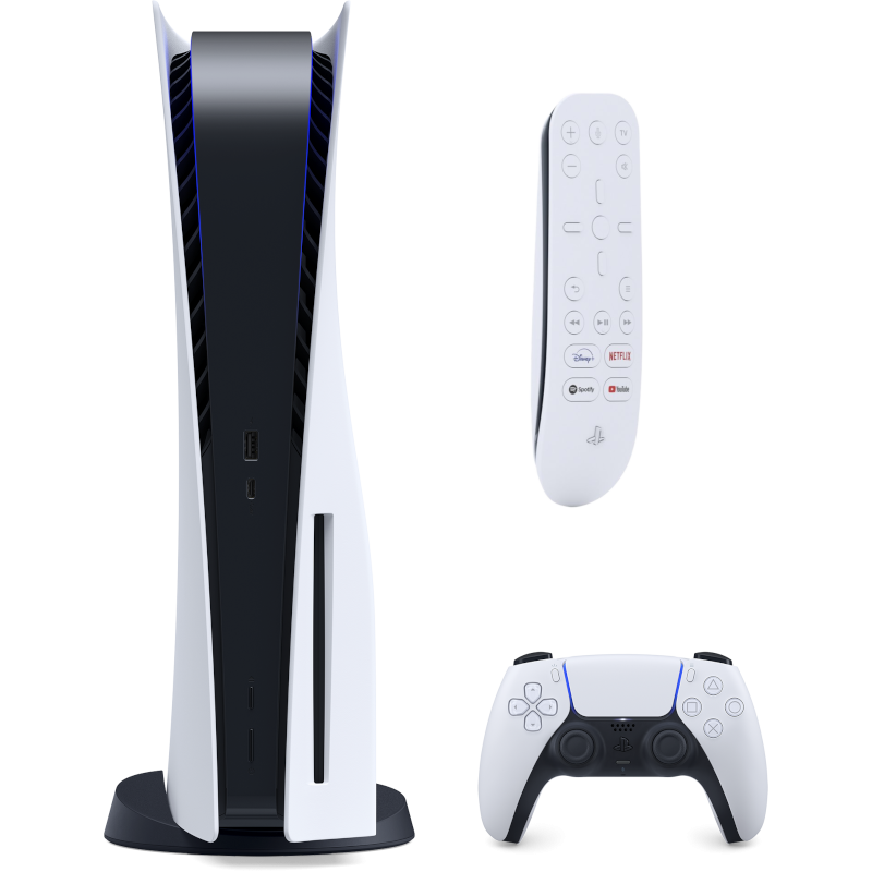 Главное изображение Игровая приставка Sony PlayStation 5 + Media Remote * <small>(Ps5)</small>