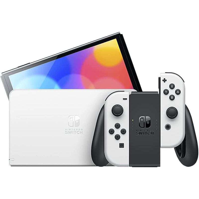 Главное изображение Nintendo Switch - OLED-модель, белая (Б/У) <small>(Switch)</small>