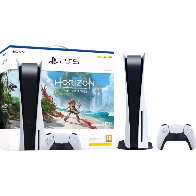 Главное изображение Игровая приставка Sony PlayStation 5 (CFI-1116A) * + код на скачивание Horizon: Forbidden West <small>(Ps5)</small>