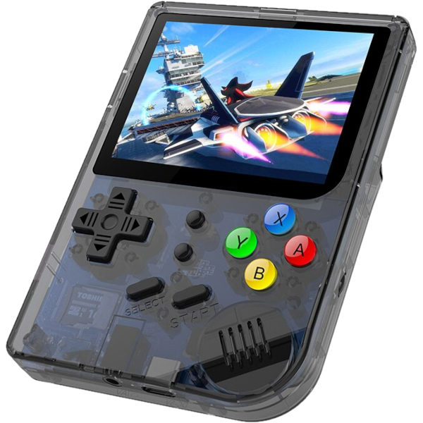 Главное изображение Портативная игровая приставка RG300, Crystal Black <small>(Retro)</small>