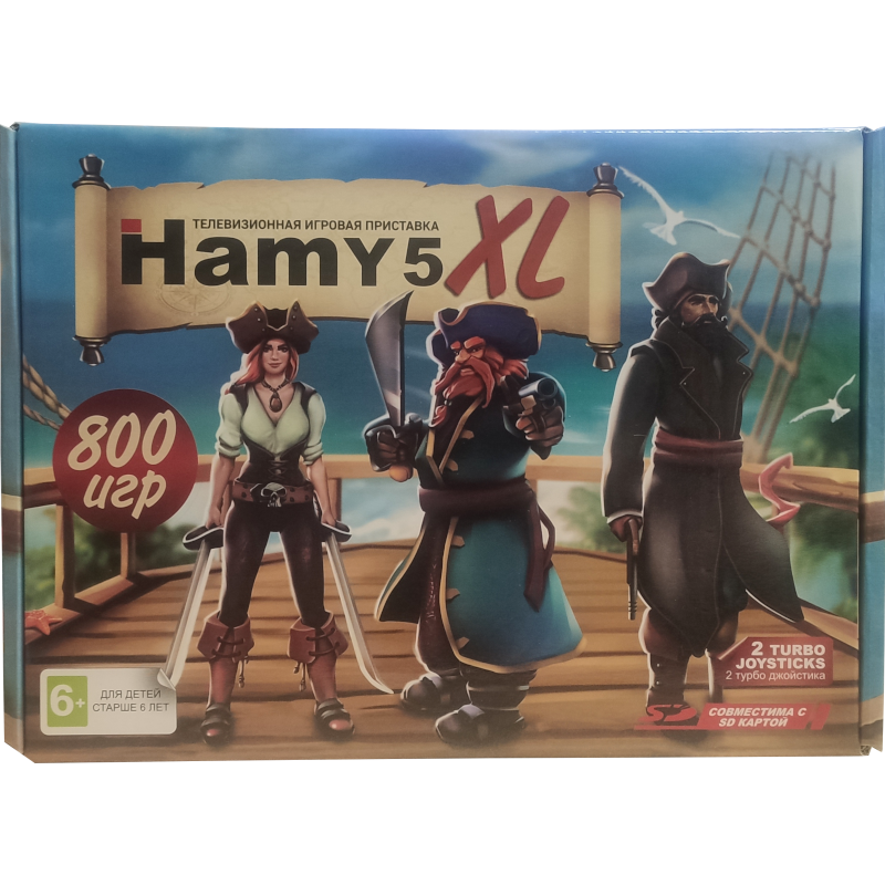 Главное изображение Игровая приставка Hamy 5 XL (800 игр, AV + HDMI) <small>(Retro)</small>