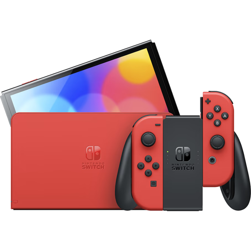Главное изображение Nintendo Switch - OLED-модель (Mario Red Edition)* <small>(Switch)</small>