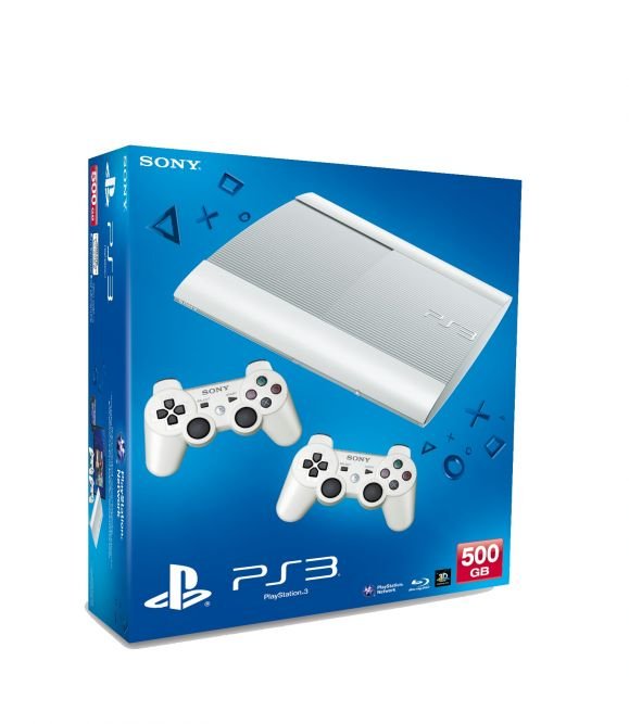 Главное изображение Sony PlayStation 3 Premium 500Gb (белая) + дополнительный геймпад Dualshock 3 (белый) + игра Watch Dogs (РОСТЕСТ) <small>(Ps3)</small>